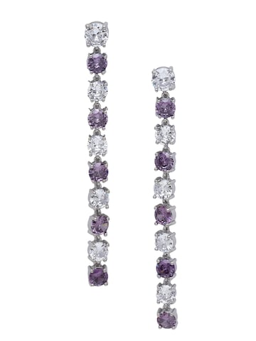 AVANT-GARDE PARIS Oorbellen in Lila: voorkant