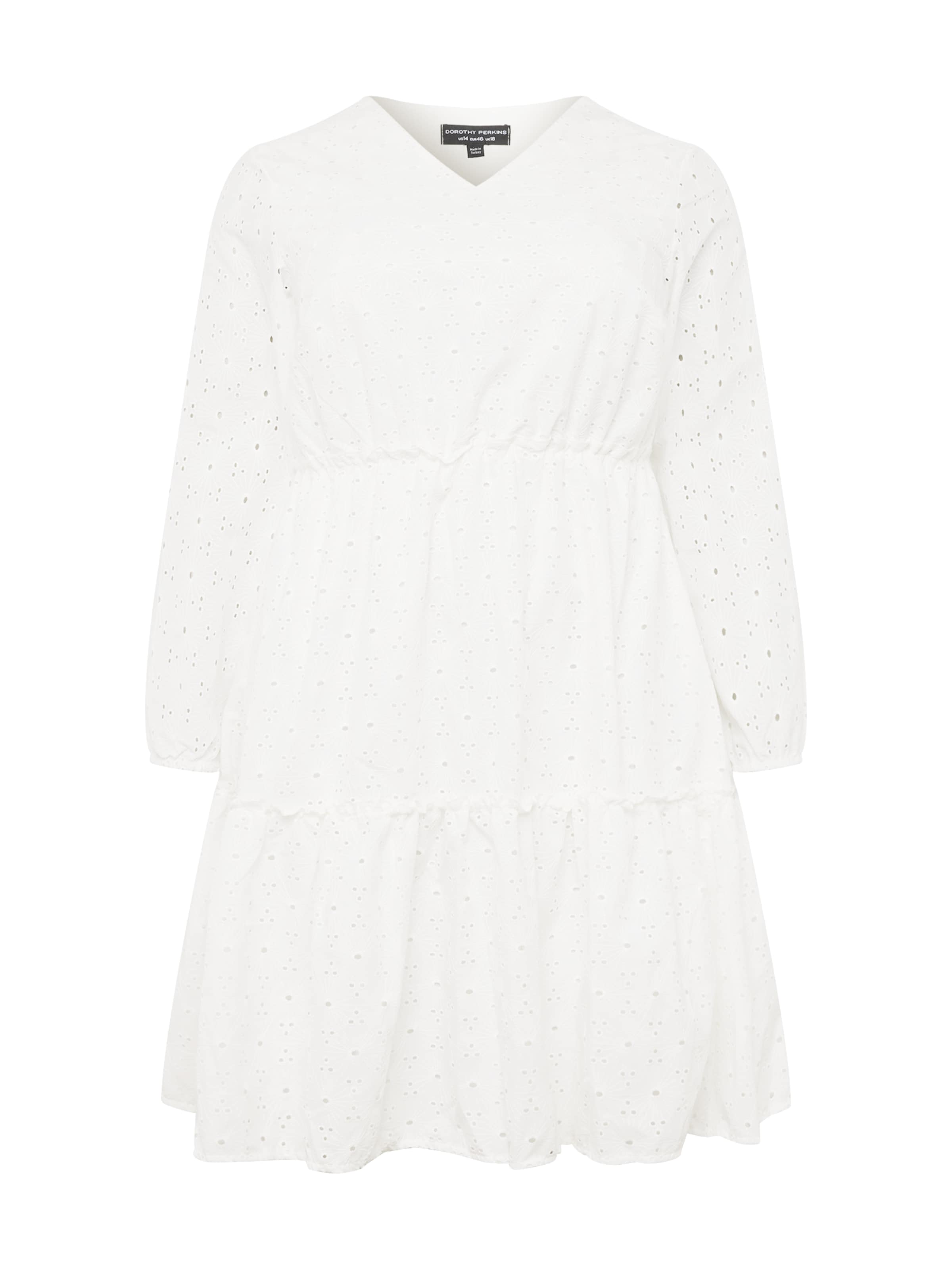 Dorothy Perkins Curve Dress in White | ABOUT YOU