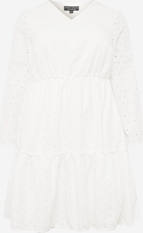 Robe Dorothy Perkins Curve en blanc : devant