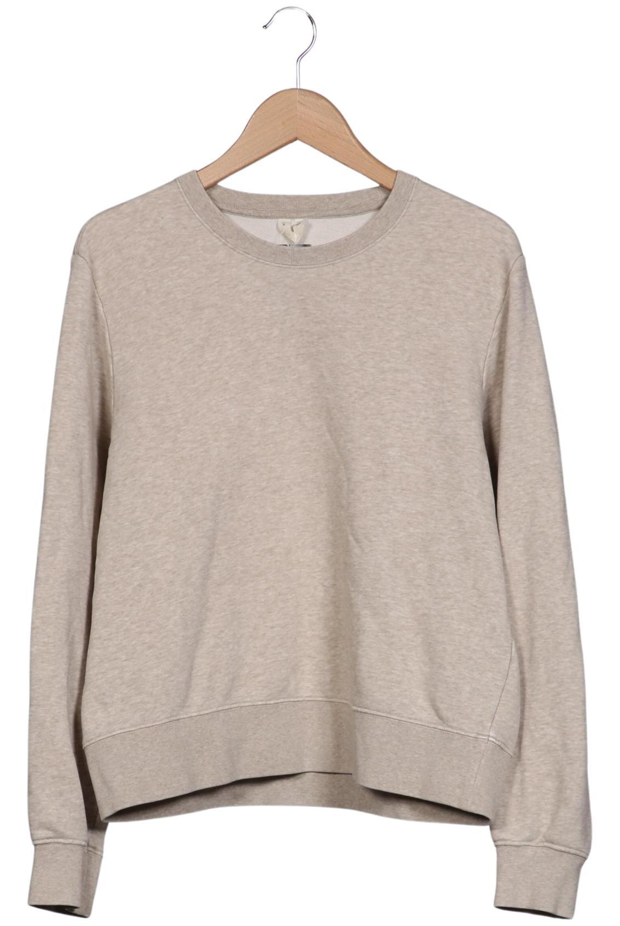 Arket Sweatshirt & Zip-Up Hoodie in M in Beige: front