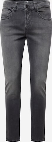 7 for all mankind - regular Vaquero en negro: frente