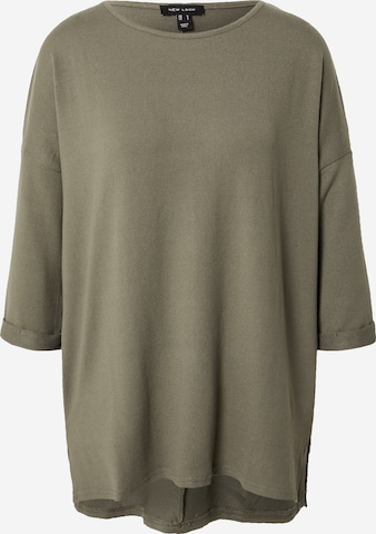 NEW LOOK Oversize sveter 'BELLA' - Zelená: predná strana