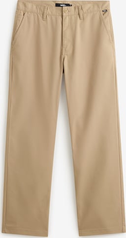 smėlio VANS Standartinis „Chino“ stiliaus kelnės 'Authentic': priekis