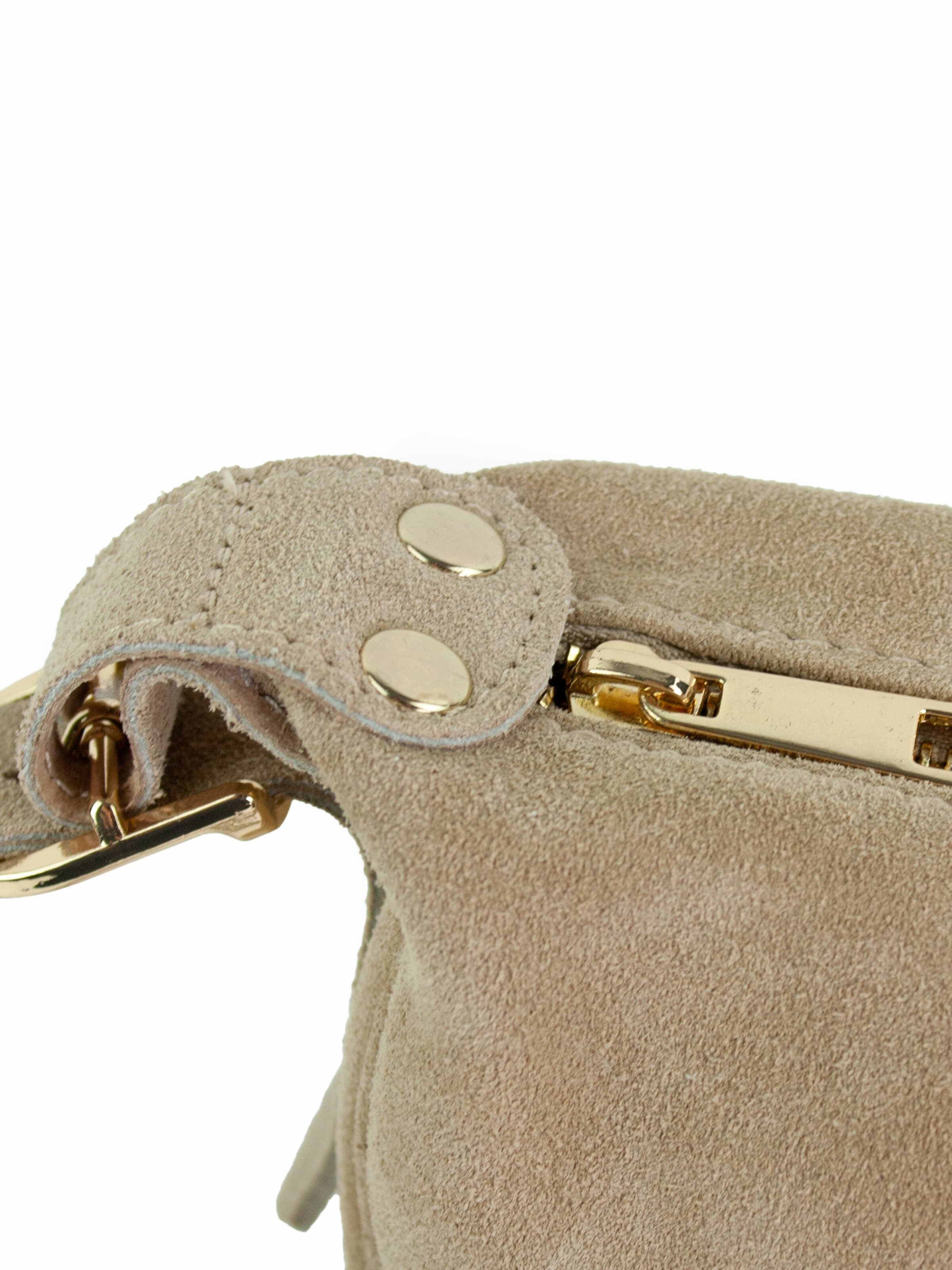 lePelou Shoulder Bag 'MINA' in Beige