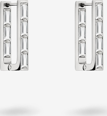 Boucles d'oreilles Liebeskind Berlin en argent : devant