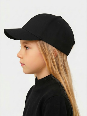 Lou-i Hat 'Kinder Cap aus Bio-Baumwolle' in Black: front