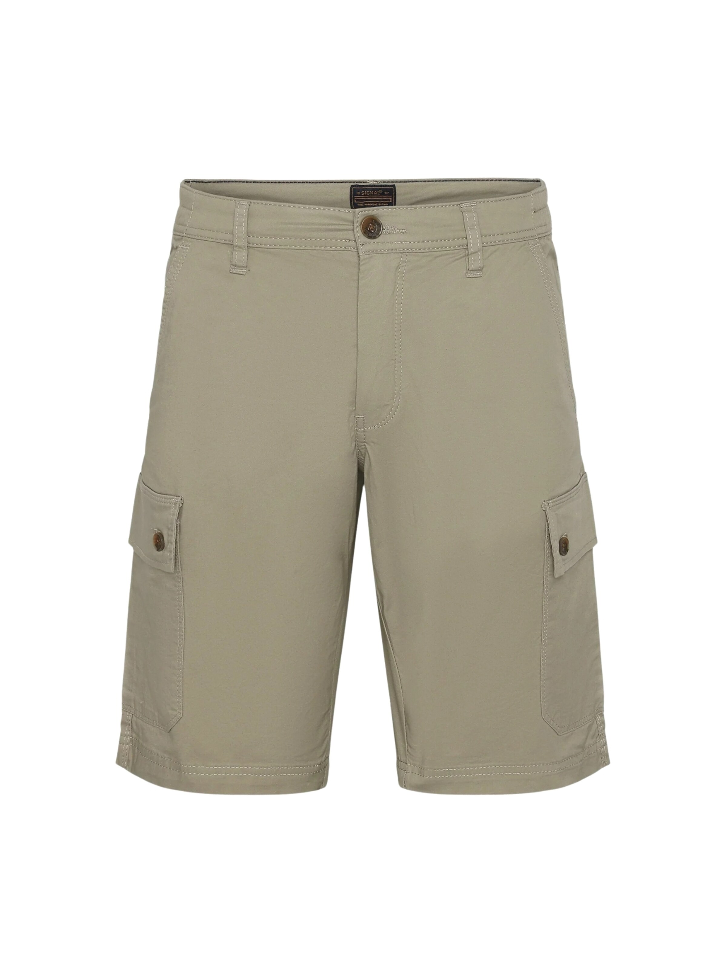 Signal regular Cargobukser 'Ken' i grøn: forside