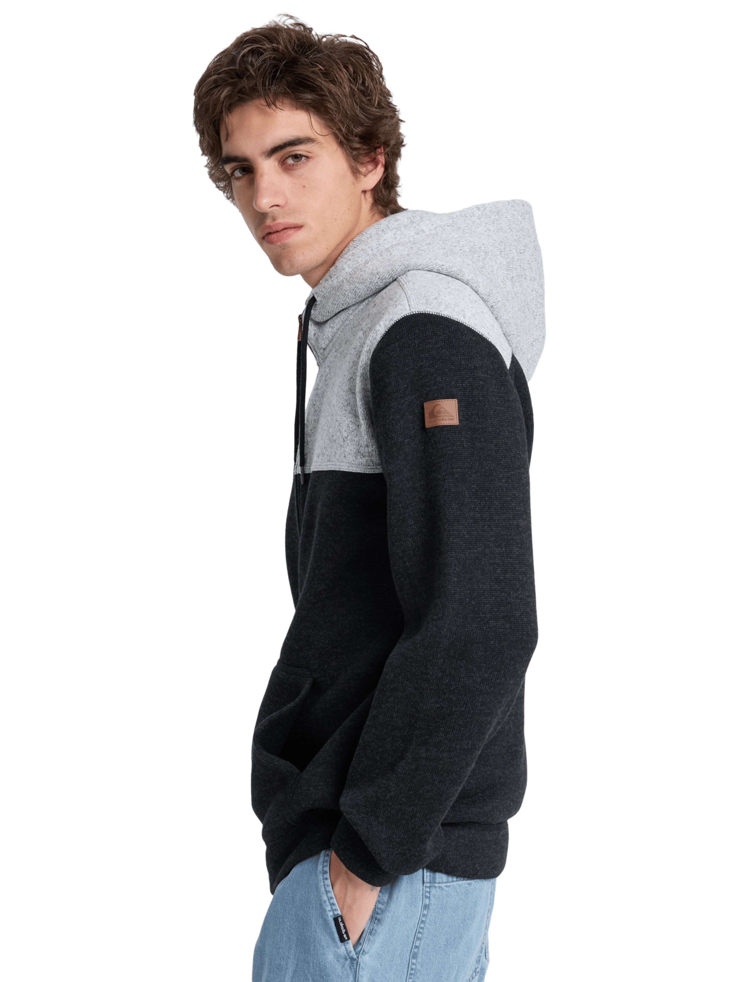 QUIKSILVER Sweatjacke 'Keller' in Schwarz