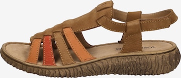 JOSEF SEIBEL Sandals 'Ronja 07' in Brown: front