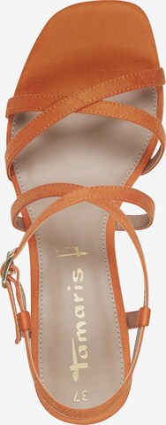 TAMARIS Remienkové sandále - oranžová