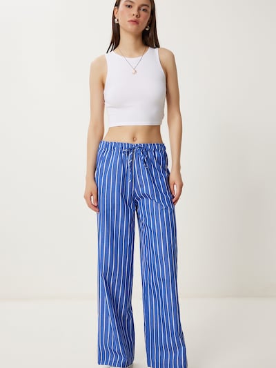 Happiness İstanbul Pants in Blue / White, Item view