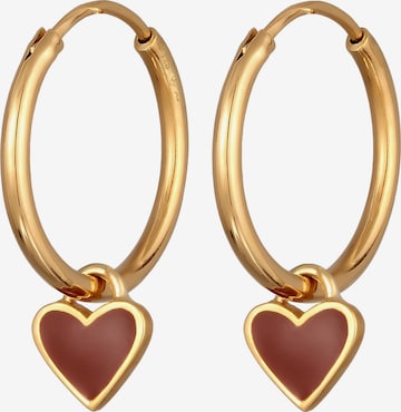 ELLI Earrings in Gold: front