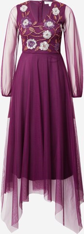 Robe de soirée Frock and Frill en violet : devant