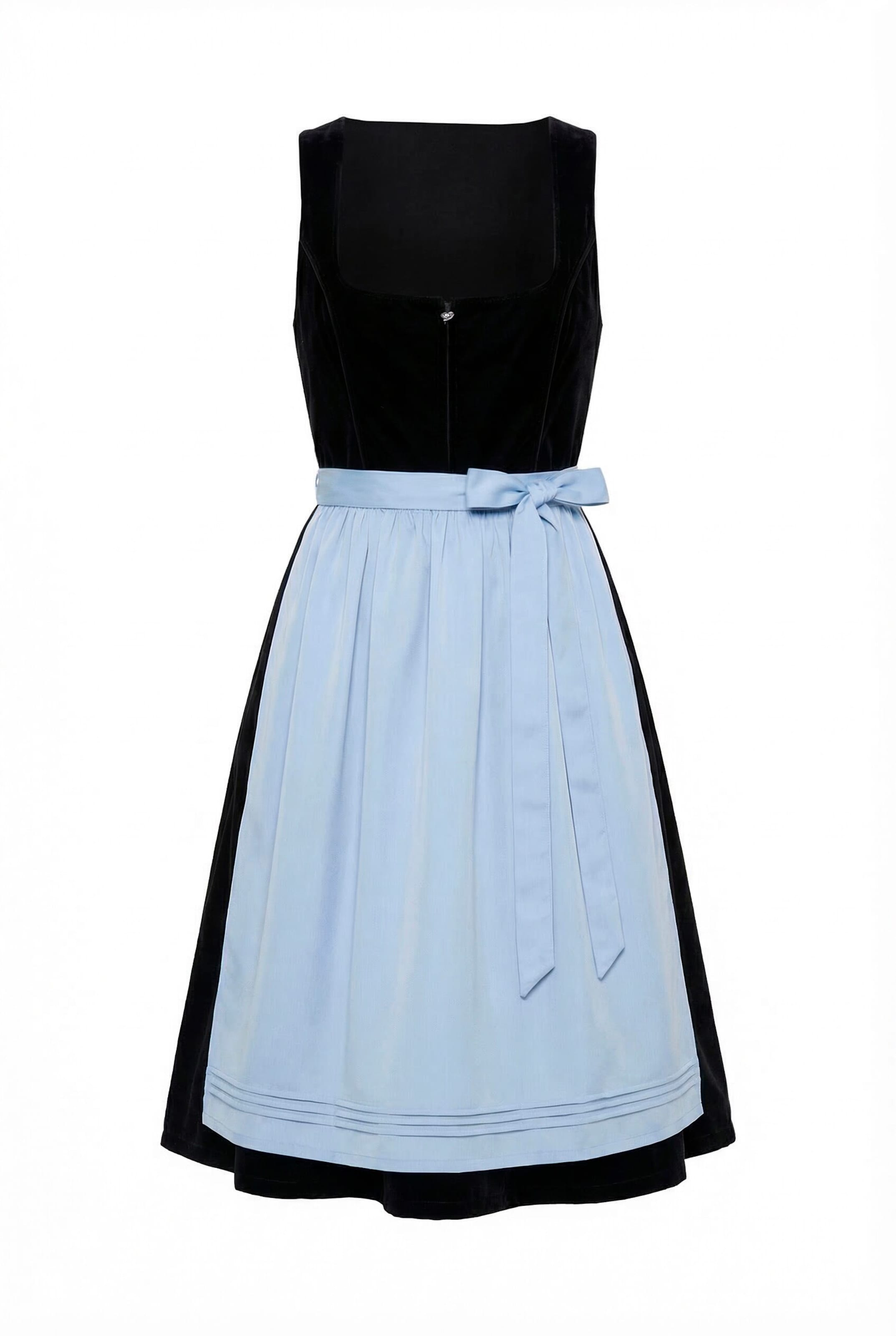 Ulla Popken Dirndl in Schwarz: Vorderseite