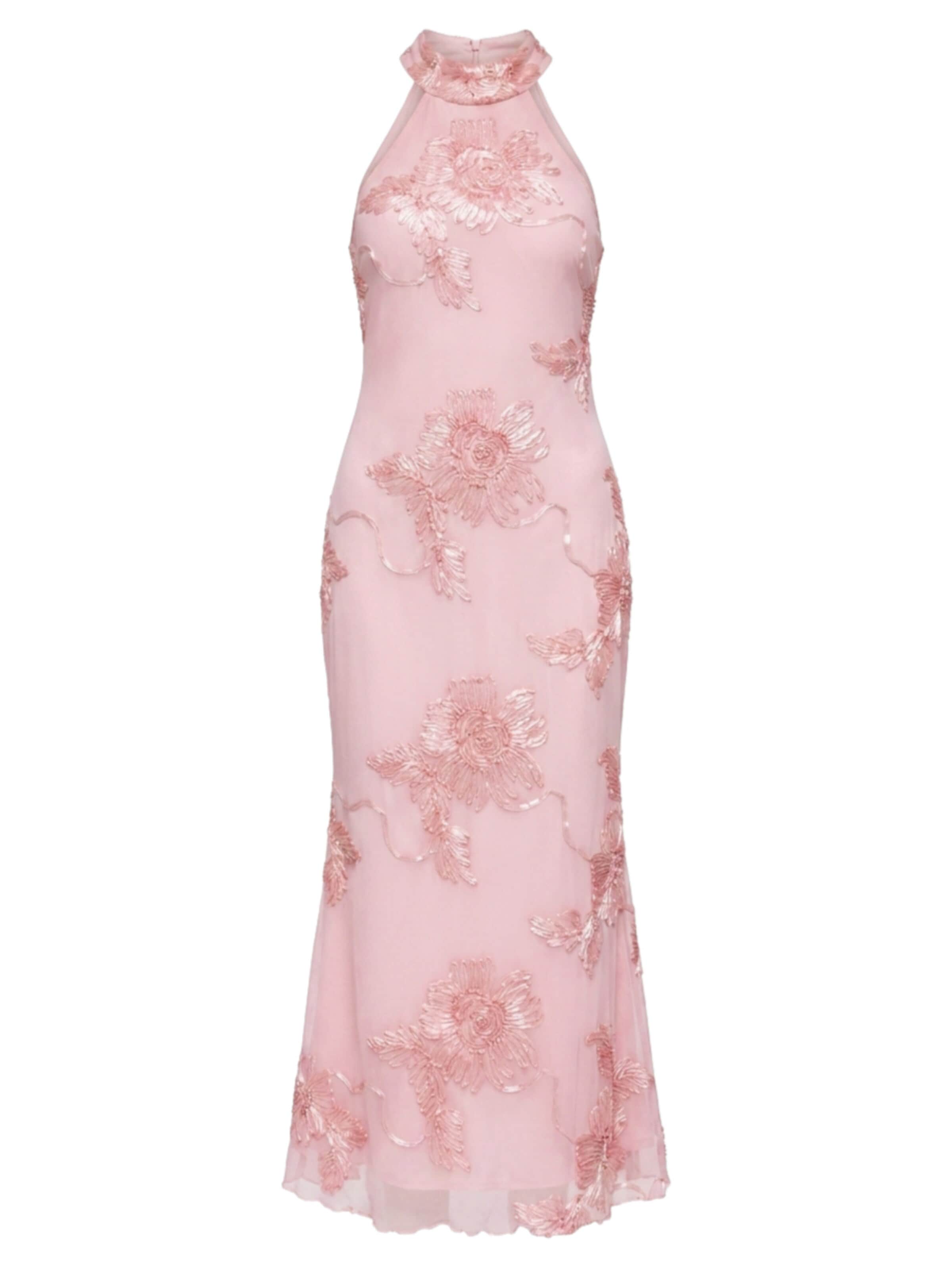 Ombre Evening dress in Pink: front