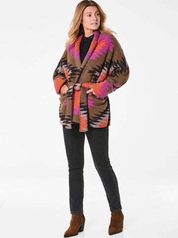 Goldner Knit cardigan in Mixed colours