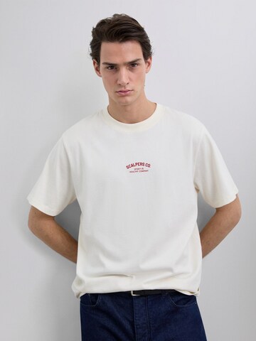 Scalpers Koszulka w kolorze biały