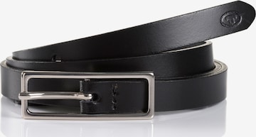 TOM TAILOR Belt 'GRACIE' in Black: front