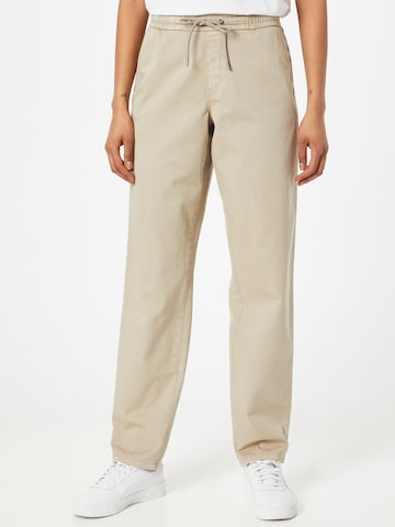 ESPRIT - Loosefit Pantalón en beige: frente