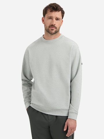 Sweat-shirt No Excess en bleu : devant