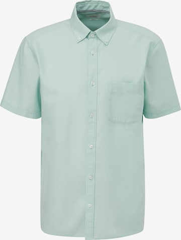 Coupe regular Chemise s.Oliver en bleu : devant