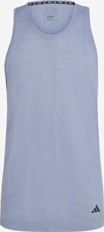 ADIDAS PERFORMANCE Functioneel shirt in Blauw: voorkant