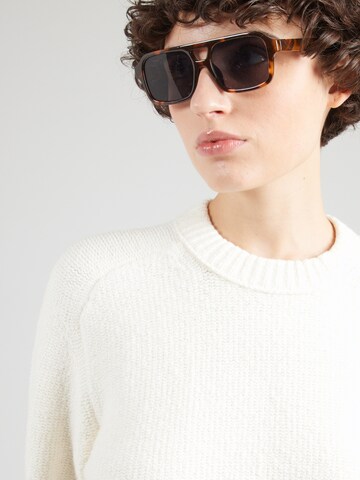 Abercrombie & Fitch Sweter 'MADELINE' w kolorze beżowy