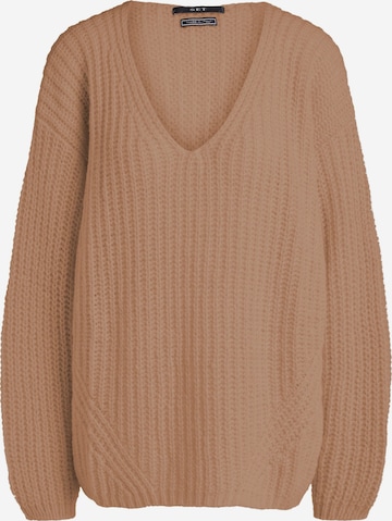 SET Pullover in Braun: front