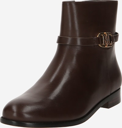 Lauren Ralph Lauren Bottines 'BRIELA' en brun foncé, Vue avec produit