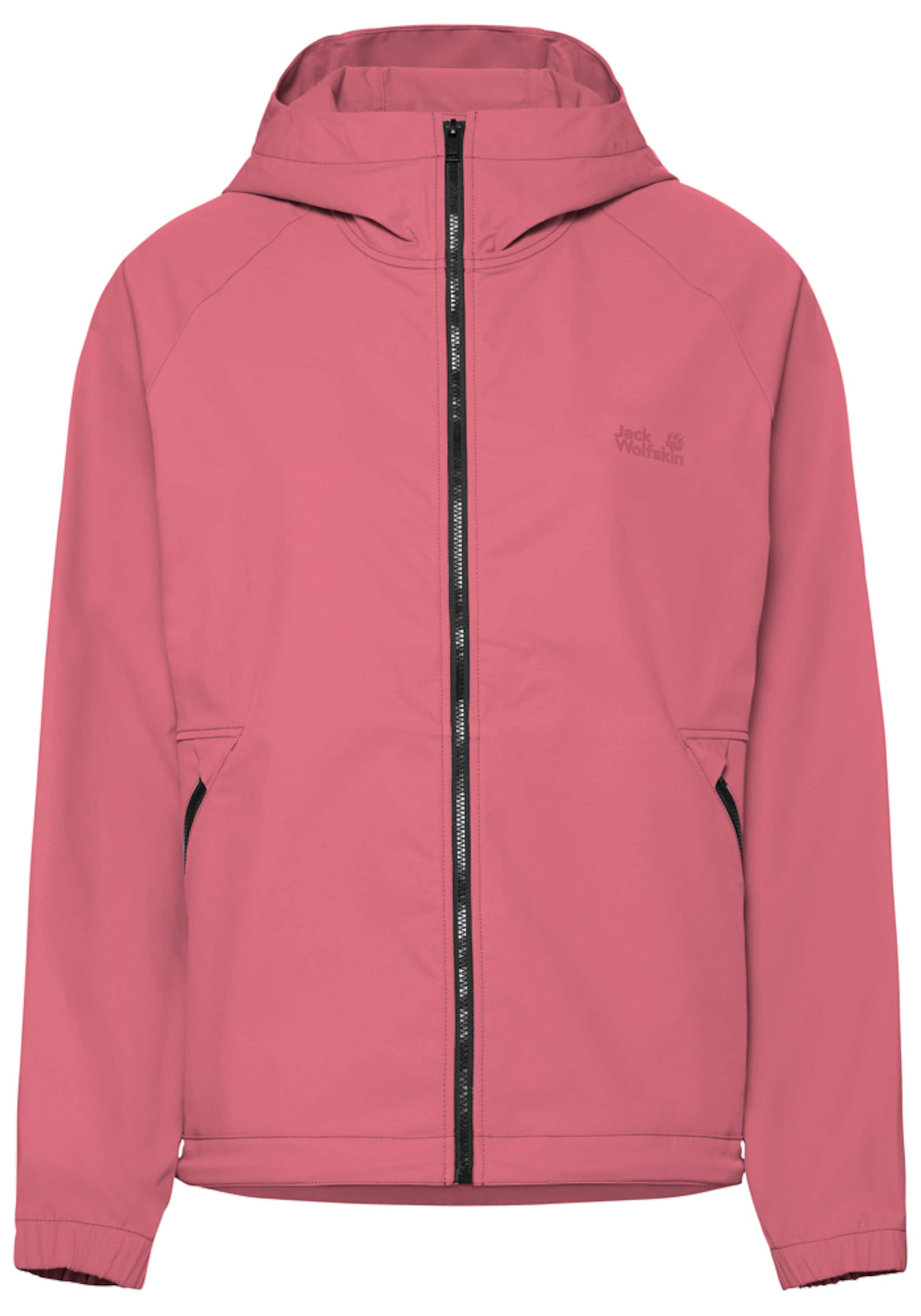 JACK WOLFSKIN Outdoor Jacket 'Mahani' in Pink: front