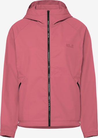 JACK WOLFSKIN Outdoorjacke 'Mahani' in Pink: Vorderseite
