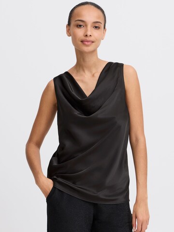 Top 'Fairchild' di b.young in nero: frontale