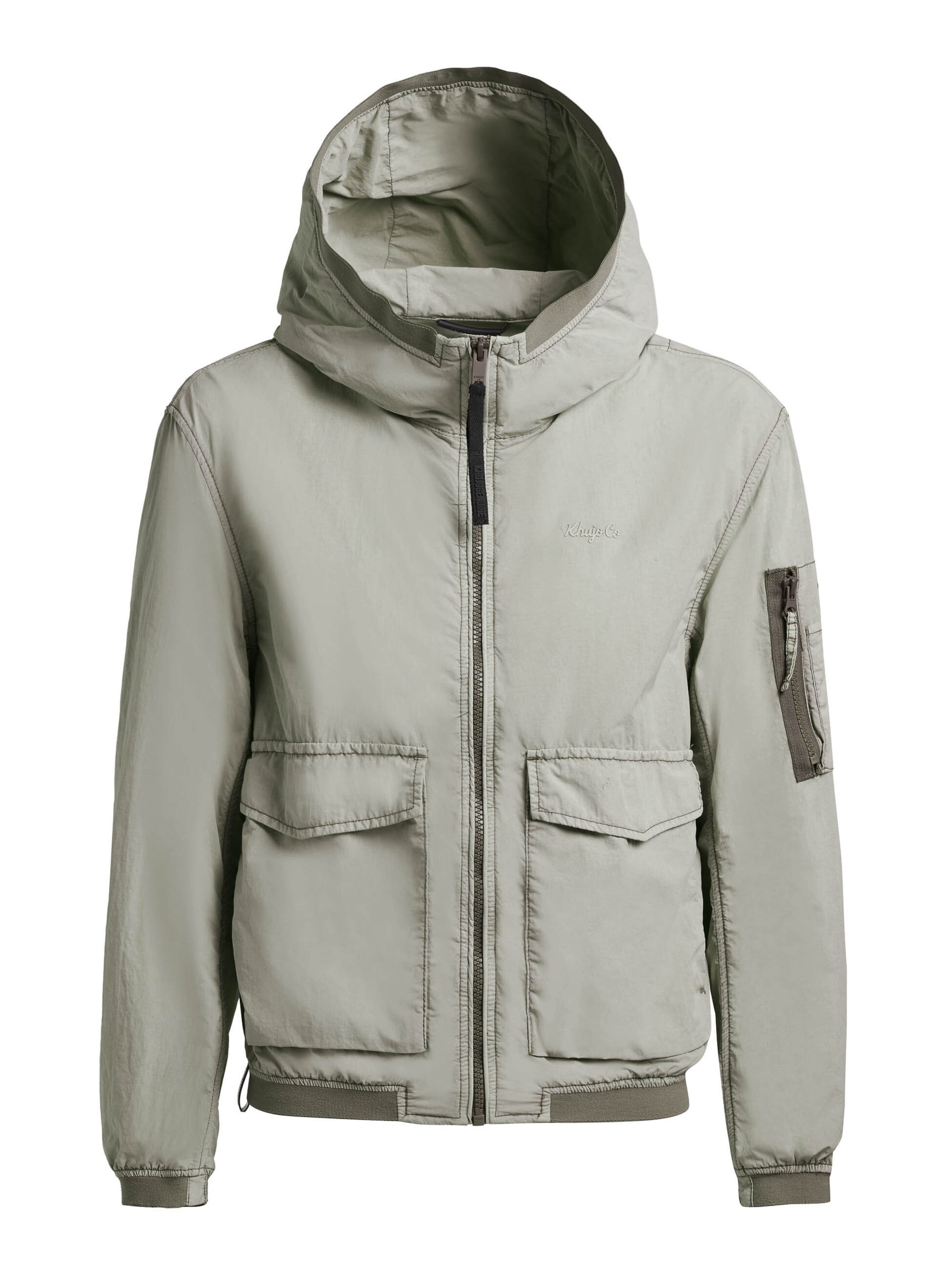 khujo Kurtka przejściowa ' Vona' w kolorze zielony: przód