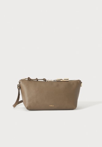 Borsa a tracolla 'DEBBY' di FURLA in grigio: frontale