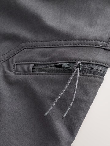 Next Slimfit Kargo hlače | siva barva