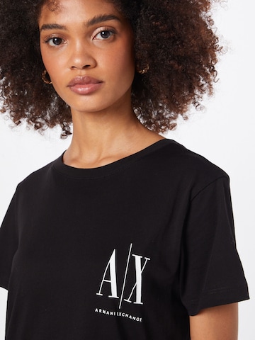 ARMANI EXCHANGE Shirt in Zwart