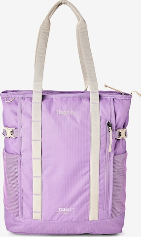 Sac bandoulière Haglöfs en violet : devant