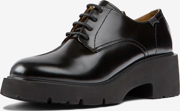 CAMPER Lace-Up Shoes 'Milah' in Black: front