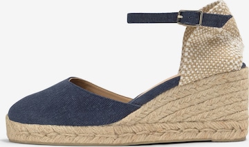 mėlyna Castañer Espadrilės 'Carol': priekis