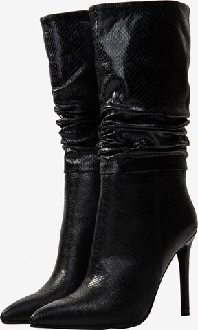 Bottes 'Imane' faina en noir