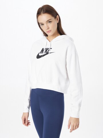 Nike Sportswear Sweatshirt in White: front