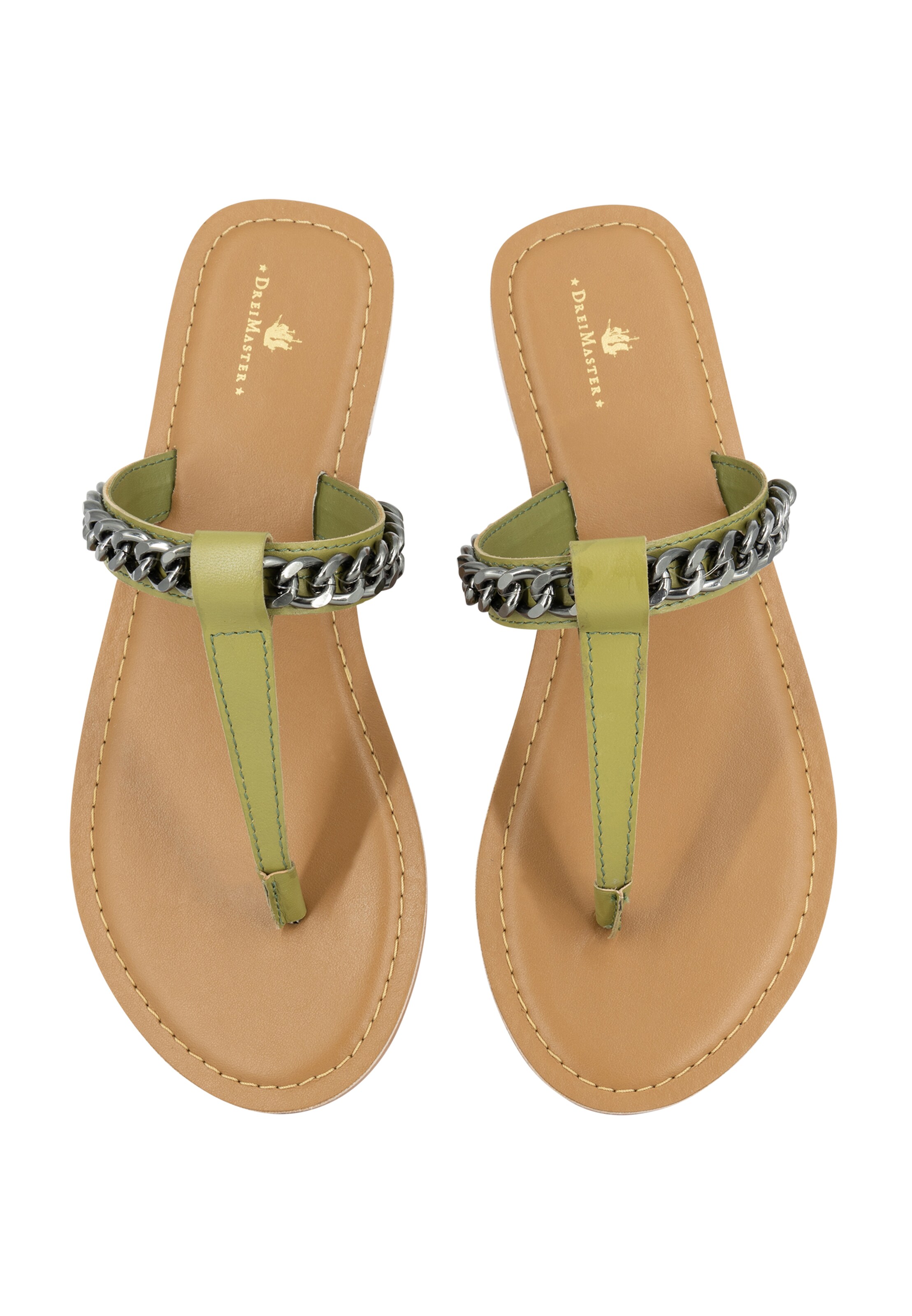 Tongs DreiMaster Vintage en vert