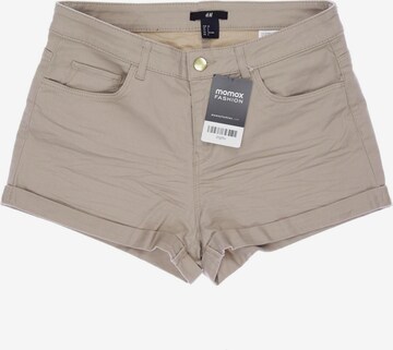 H&M Shorts in S in Beige: front