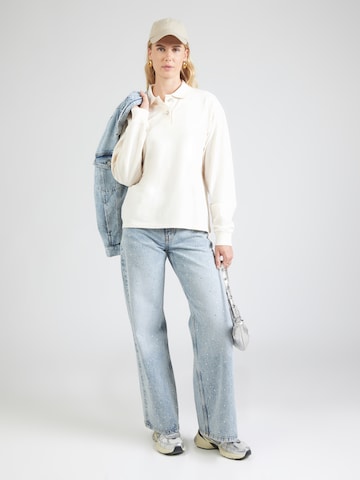 Monki Poloshirt in Weiß