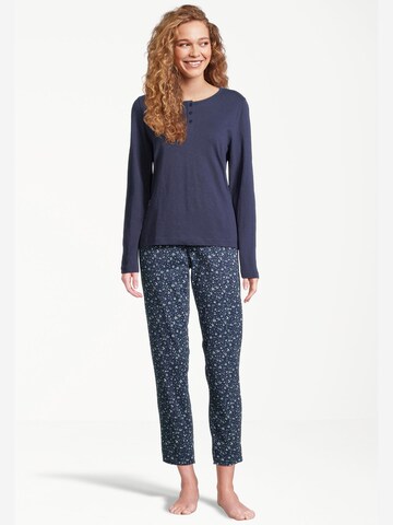 SEIDENSTICKER Pajama 'Soft Knits' in Blue