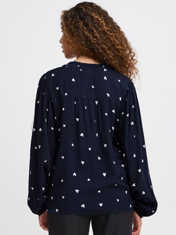 ICHI Bluse 'Vera' in Blau