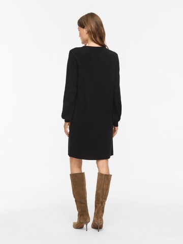 VILA Knitted dress 'VIRIL' in Black