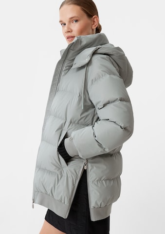 comma casual identity Winter jacket in Grey: front