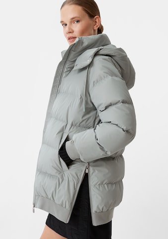 comma casual identity Winter Jacket in Grey: front