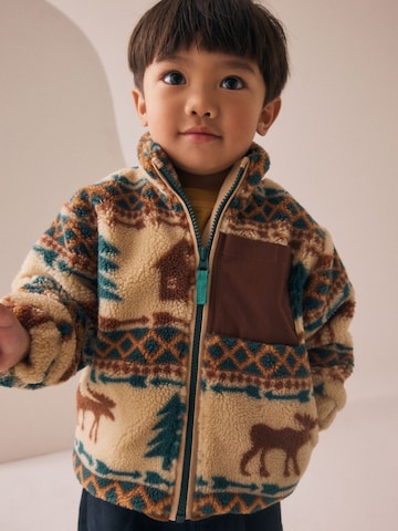 Next Fleecejacke in Braun